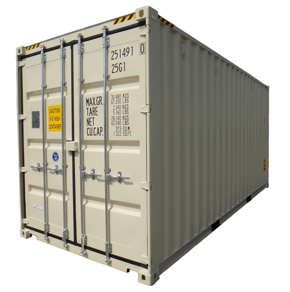 20FT High Cube New (One Trip) Shipping Container