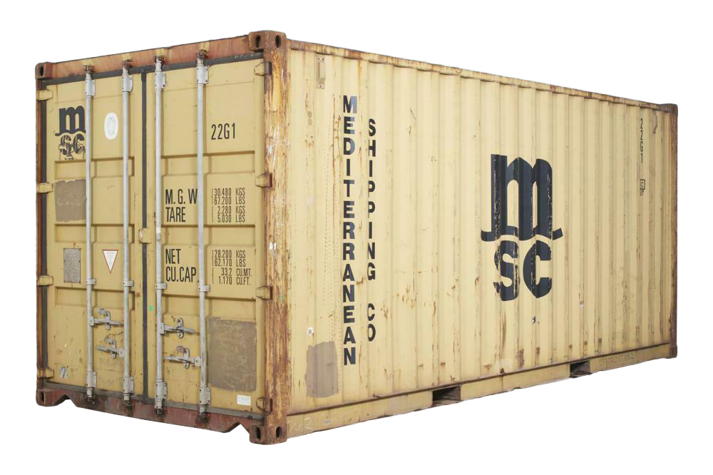 20FT Standard Wind and Water Tight (WWT) Shipping Container