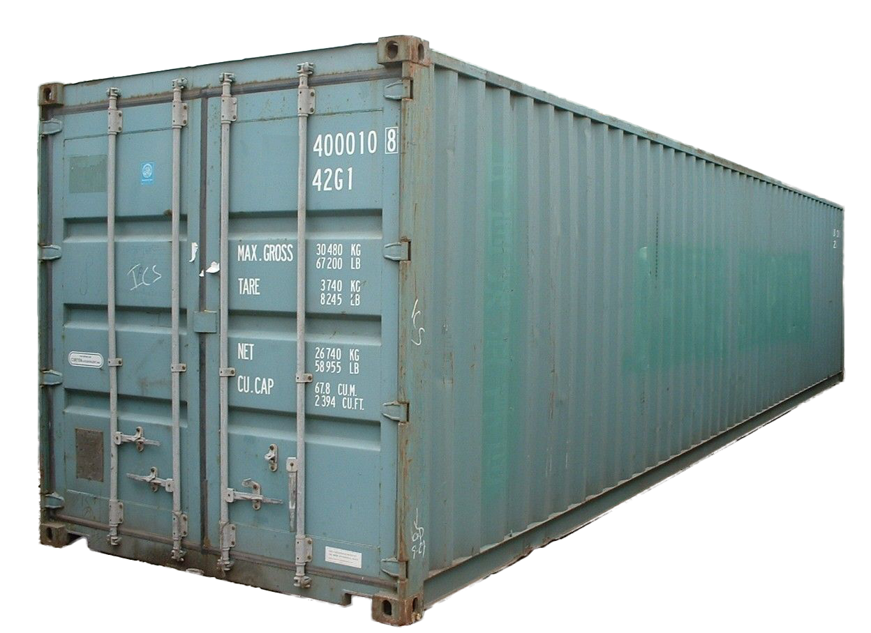 40FT Standard Cargo Worthy Shipping Container