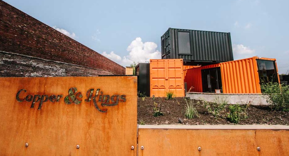 Shipping Container Brewery and Distilleries