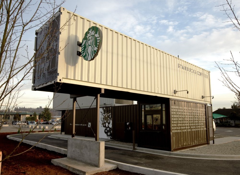 Shipping Container Cafe and Coffee Shops