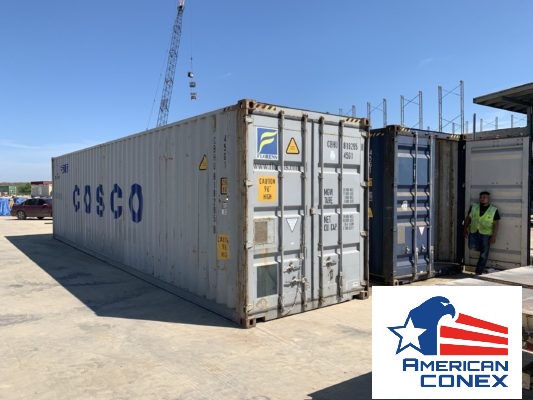 40 foot shipping depot pickup