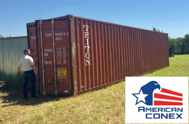 40 foot cargo worthy shipping container
