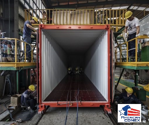 Fabricate Manufacture shipping container